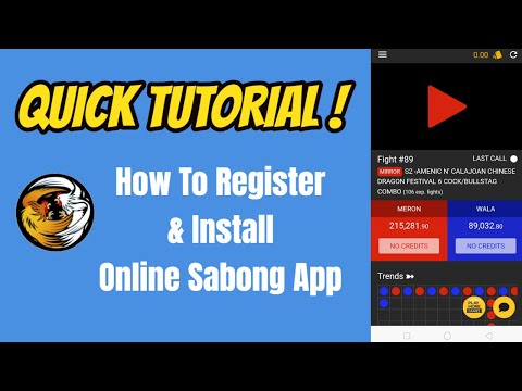 Online Sabong ✅ How To Register & Install Sabong International App