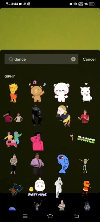 CARA MEMBUAT STIKER DANCE PADA TIKTOK