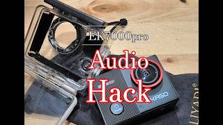 Killing Camera Vibration Noise | Akaso EK7000 Pro Action Cam Hack | Boats &amp; Kayaks