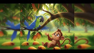 MILO-THE GREEDY MONKEY- A Moral Story for Children