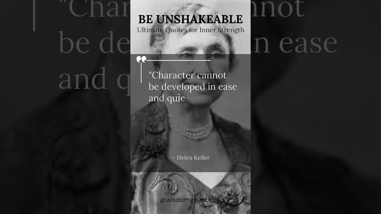 Be Unshakeable – Ultimate Quotes for Inner Strength | 