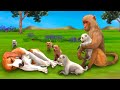 कुत्ते का पिल्ला की माँ बंदर Puppy Dog Ki Maa Bandar Ki Kahani Monkey Helps Puppy's Moral Story