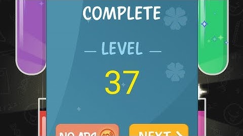 How To Solve Water Color Sort Level 37 | Shorts video