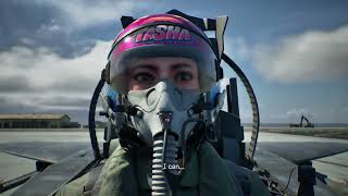 F-15 EAGLE vs 1,000 Bandits! ACE COMBAT 8 - Mission 28 (F-15J)