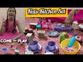 Kids kitchen setmini market setdiykids kitchen cookingkids kitchen setsin tamilkids toys