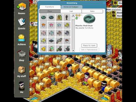 me being scammed by InfantryExpand on habbo @HoustonTuts