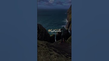فَناداها مِن تَحتِها أَلّا تَحزَني 🥹🤍 ｜ سورة مريم ｜ القارئ شريف مصطفى 🎙
