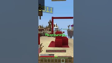 Minecraft treasure wars auto range hacks #minecraft #shorts #treasurewars #hacker