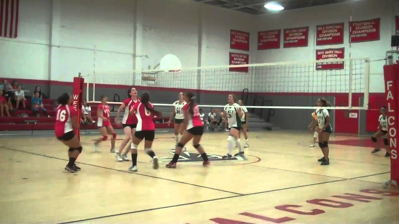 Cranston West Girls Volleyball Injury Fund highlight 2011