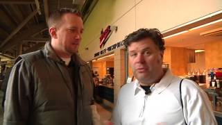 ESPN 1500 Rookie and Reuvers at Twins food 2013