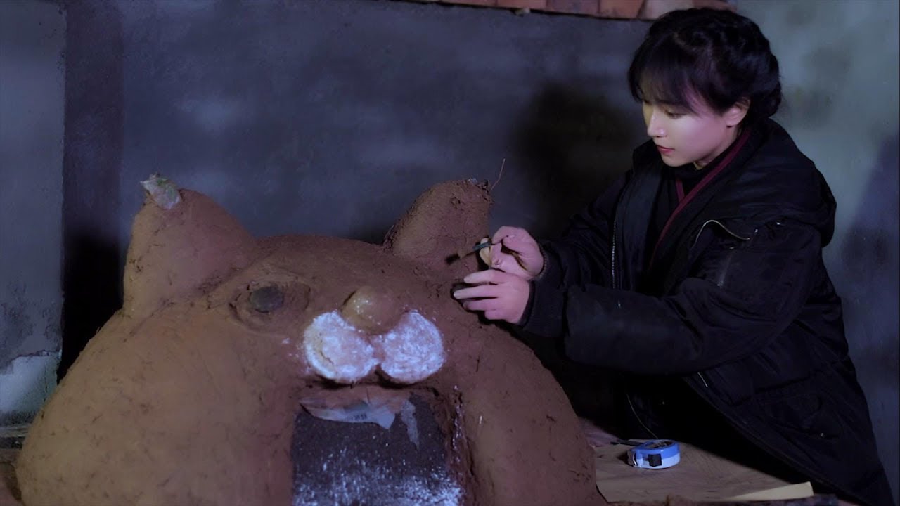 （Bread Kiln 面包窑）萌到心肝颤儿的面包窑，带着微熏炭火香 a bread kiln, to bake a crisp and sweet bread | Liziqi Channel