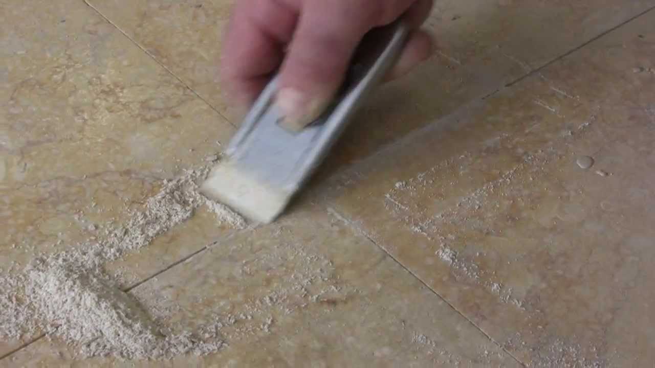 Come stuccare un pavimento già levigato e lucidato youtube Pavimento in graniglia di marmo