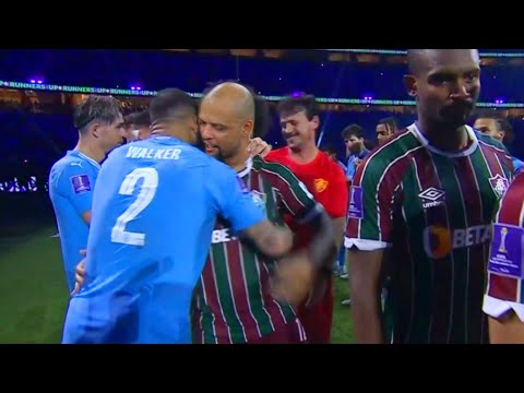 Kyle Walker apologize to Felipe Melo after fight, Man City vs Fluminense Fifa Club World Cup Final