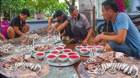 Tục Lệ Mổ Lợn Ăn Lòng Lợn Tiết Canh Trong Bữa Cỗ Áp Rạp Đám Cưới Trên Quê Lúa Thái Bình