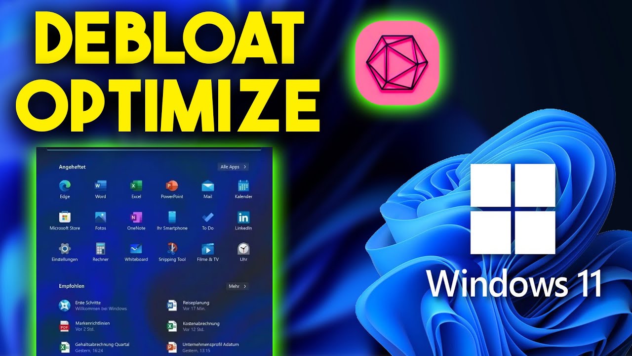 Debloat & Optimize Latest Windows 11 for Better Speed In 2025 - YouTube