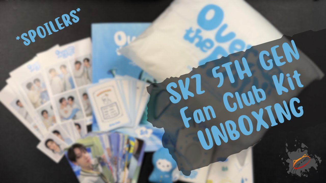 Stray Kids 5th Gen Fan Club Kit Unboxing | 🌧️ STAY Over