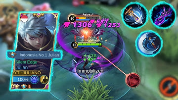 JULIAN UNKILLABLE FULL DAMAGE BUILD ITS REALLY OP!! ( NEW META BUILD ) MOBILE LEGENDS BANG BANG