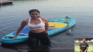 Actress Shriya Saran Preforming Hot Yoga In Live-Part2