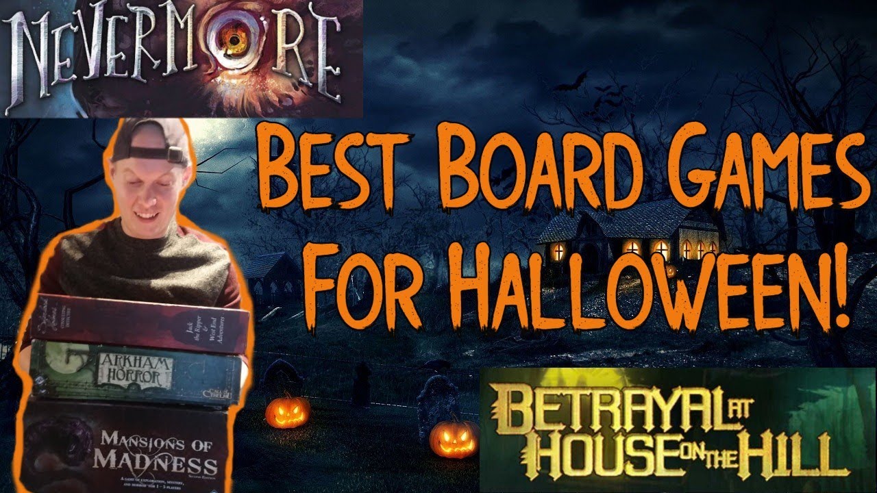 Top 5 Board Games To Play On Halloween! YouTube