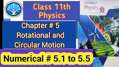 Numerical problem 5.1 to 5.5|Physics part 1 Chapter 5|online smart study