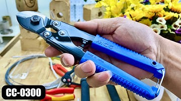 Kéo cắt cáp điện đa năng đường kính tới 8mm MCC, CC-0300