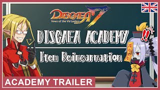 Disgaea 7: Vows of the Virtueless - Disgaea Academy: Item Reincarnation (Switch, PS4\/5, Steam) (EU)