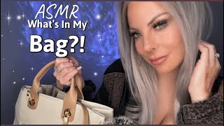 ASMR • What’s In My Bag • Clicky Gentle Whispering