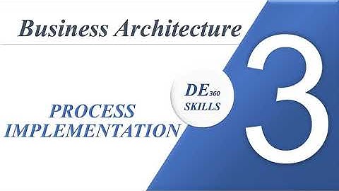 Business Architecture - Process Implementation