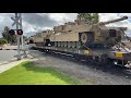 Ventura county RR with military train