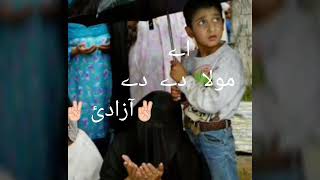 Burhan Wani Saheed Tarana (with Azadi Slogans)