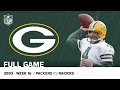 Full Game: Brett Favre Plays on MNF After His Dad&#39;s Passing | Packers vs. Raiders | NFL