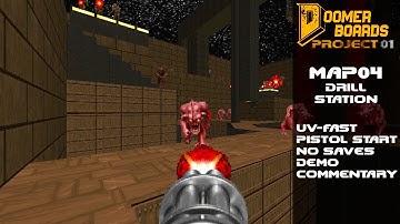 Doom II: Monuments of Mars (DBP01) - MAP04 | UV-Fast | UltraViolence + Fast Monsters