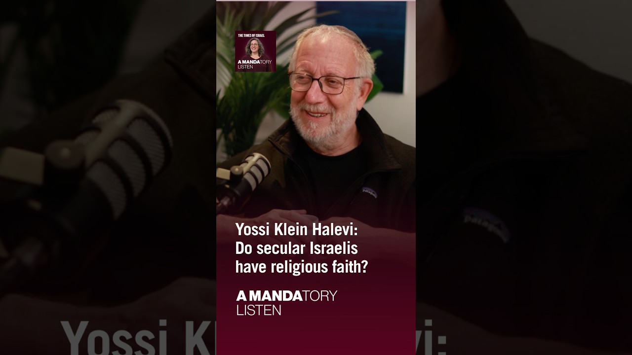 Yossi Klein Halevi: Do secular Israelis have religious faith?