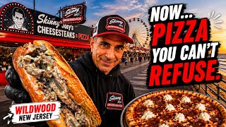 Skinny Joey’s Cheesesteaks NEW Pizza Spot in Wildwood! 🍕