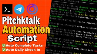 Pitchtalk Automation Script Auto Complete Task -Termux Script