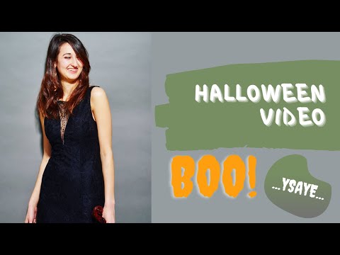 Halloween Music Video- Violinist Emma Arizza Playing An "Unusual" Ysaye Ballade!