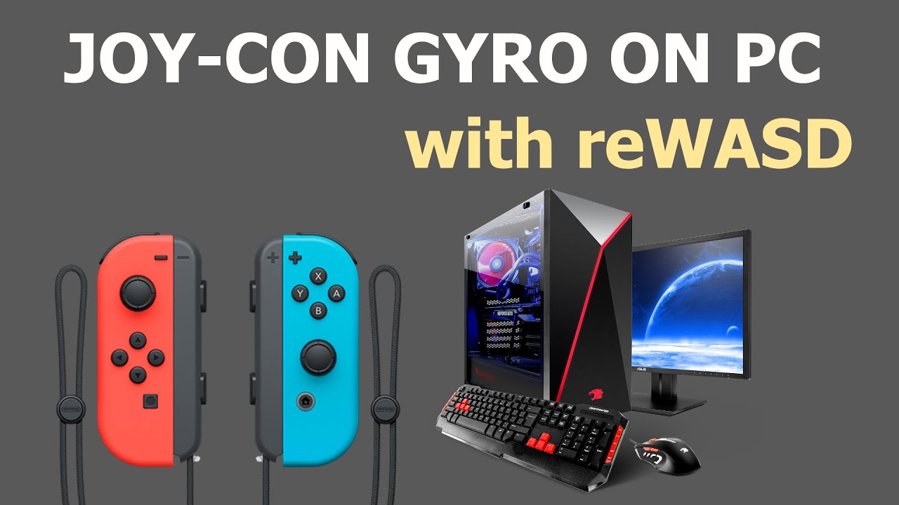 How to use JoyCons on PC with reWASD  Being used, Suggestion, Rocket  science