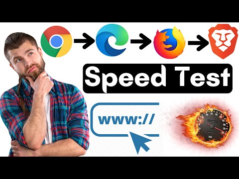 Chrome Vs Firefox Vs Edge Vs Brave | Speed Test Chrome, Microsoft Edge, Firefox and Brave Browser