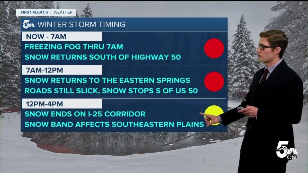 Weather Alert: Winter Storm continues Thursday morning - YouTube