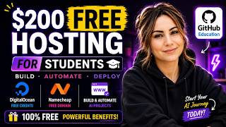 Free Hosting and Domain Name for Students (Github Education)