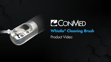 Whistle® Cleaning Brush - CONMED Product Video