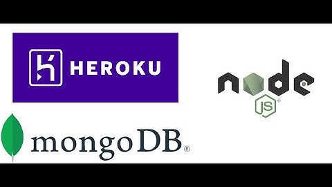 Deploying an Application on Heroku with MongoDB Atlas: Example NodeJS application