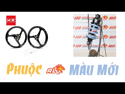 Video Phuộc REDLEO Cho Exciter vs Winner Màu Mới | Mâm 3 Đao... - youtube
