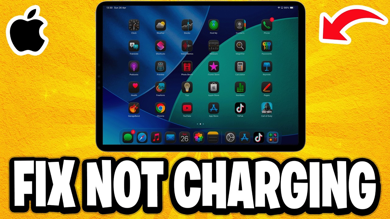 How To Fix iPad Not Charging Or Turning On - YouTube