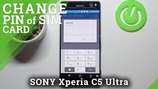 How to Change SIM Password in SONY Xperia C5 Ultra – Set SIM PIN screenshot 1