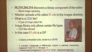 SOURCE Boston 2009  Dissecting Foreign Web Attacks