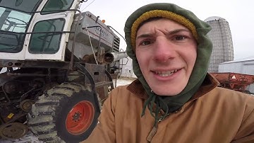 Gleaner K: Putting on Corn Head