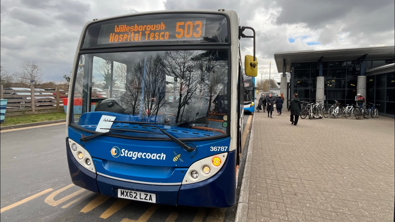 First Day In Service In Kent! Stagecoach South East - 36787 MX62LZA