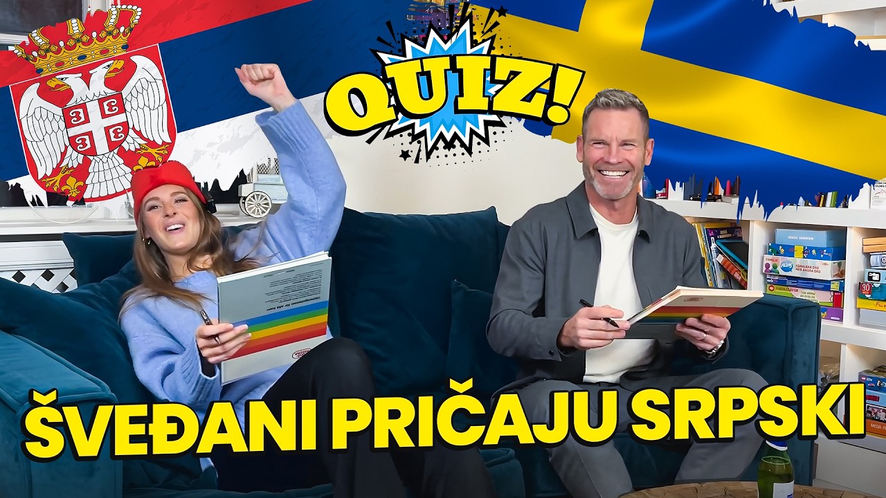 Koliko ŠVEDJANI znaju o SRBIJI? | Mårten Andersson / Tereza Ostojić