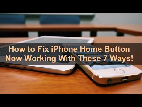 How to Fix IPhone Home Button Now Working With These 7 ways! - YouTube